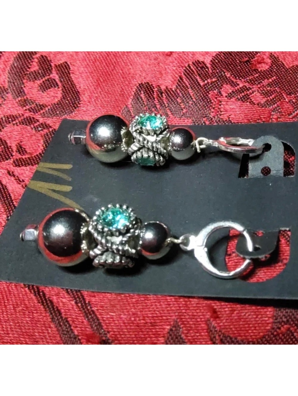 Titanium Teal Earrings
